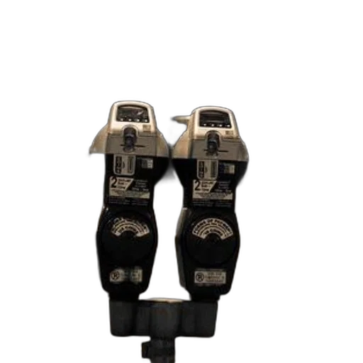 shoes, jewelry, robot, two, parking, meters, stand, side transparent PNG cut-out