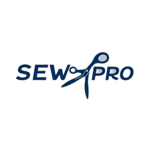 image, features, stylized, logo, words, sew, pro, modern transparent PNG cut-out