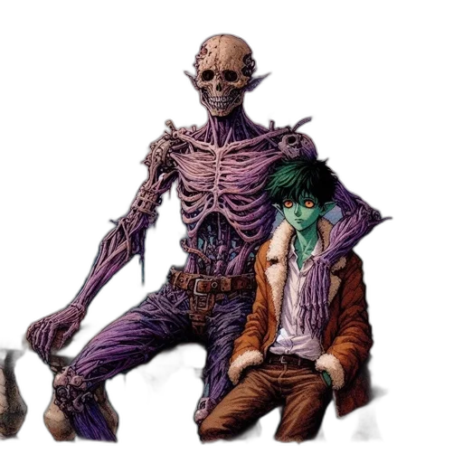 concept art, comic book art, fantasy art, cyberpunk, dark, pastel, surreal, scene transparent PNG cut-out