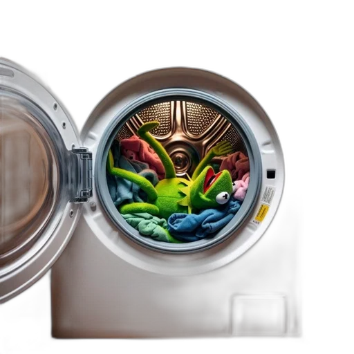robot, mask, concept art, outer space, underwater, white, washing, machine transparent PNG cut-out