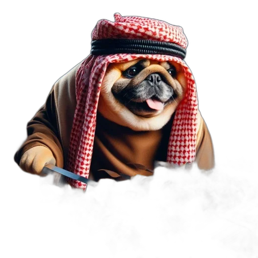 animal, face, creature, staff, photorealistic, 3d render, concept art, cartoon transparent PNG cut-out