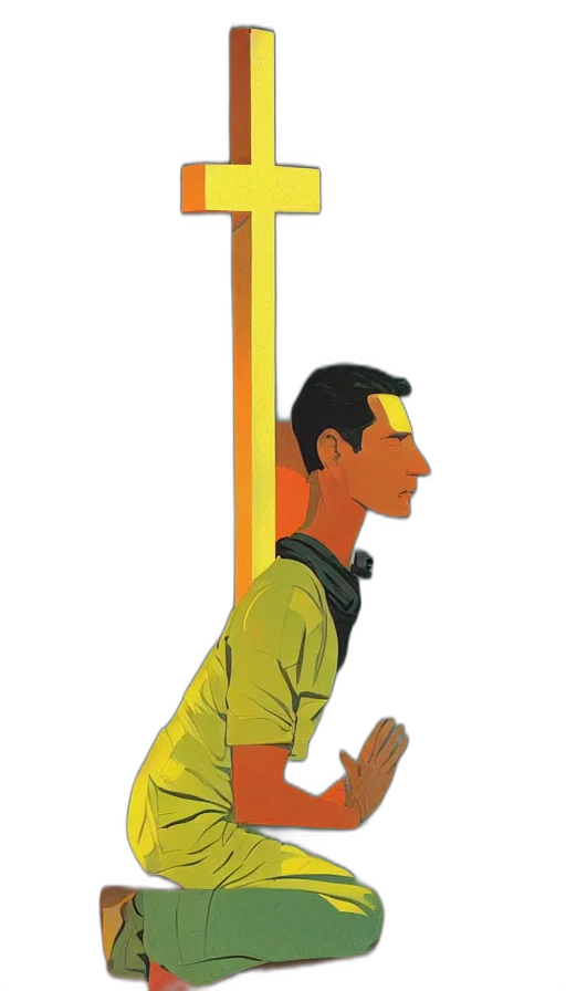 staff, umbrella, cartoon, comic book art transparent PNG cut-out