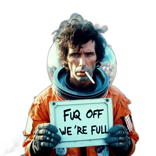 jacket, outer space, individual, donning, orange, spacesuit, smokes, amidst transparent PNG cut-out