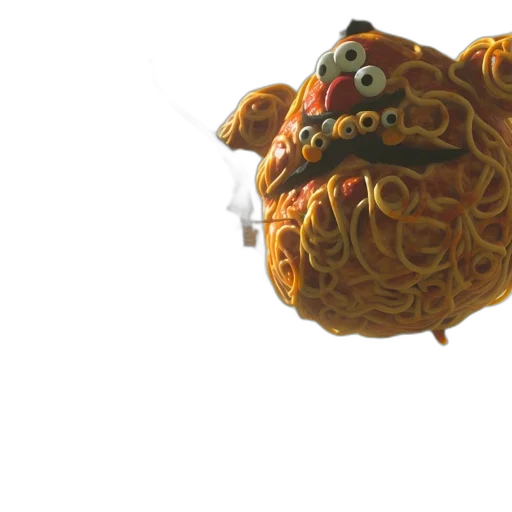 food, hat, robot, crown, 3d render, concept art, photorealistic, anime transparent PNG cut-out