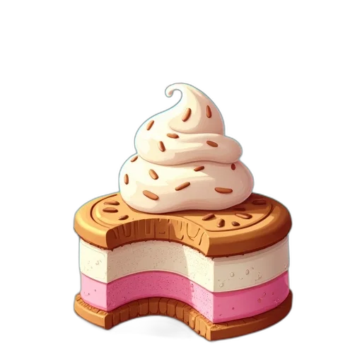 food, hat, crown, animal, pixel art, 3d render, vaporwave, concept art transparent PNG cut-out