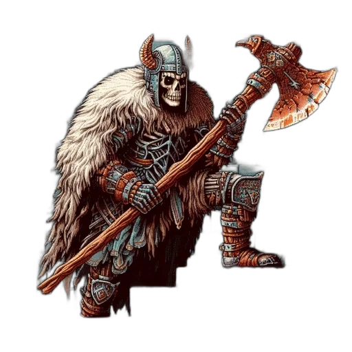 sword, weapon, staff, fantasy art, concept art, pixel art, comic book art, skeletal transparent PNG cut-out
