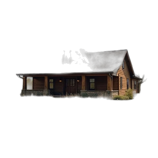 building, furniture, 3d render, photorealistic, concept art, pixel art, fog, earth tones transparent PNG cut-out