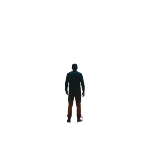 jacket, robot, staff, creature, concept art, pixel art, 3d render, photorealistic transparent PNG cut-out