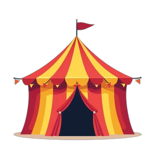 crown, staff, umbrella, hat, 3d render, concept art, stylized, illustration transparent PNG cut-out