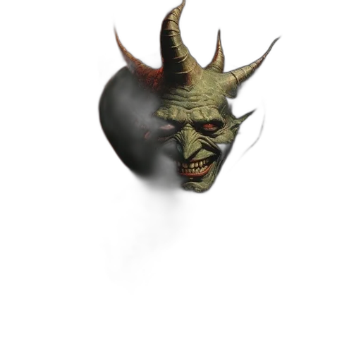 mask, creature, face, dragon, concept art, 3d render, fantasy art, photorealistic transparent PNG cut-out