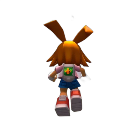 hat, jacket, staff, weapon, 3d render, concept art, pixel art, cartoon transparent PNG cut-out