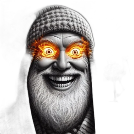 face, mask, creature, hat, photorealistic, concept art, pencil sketch, 3d render transparent PNG cut-out