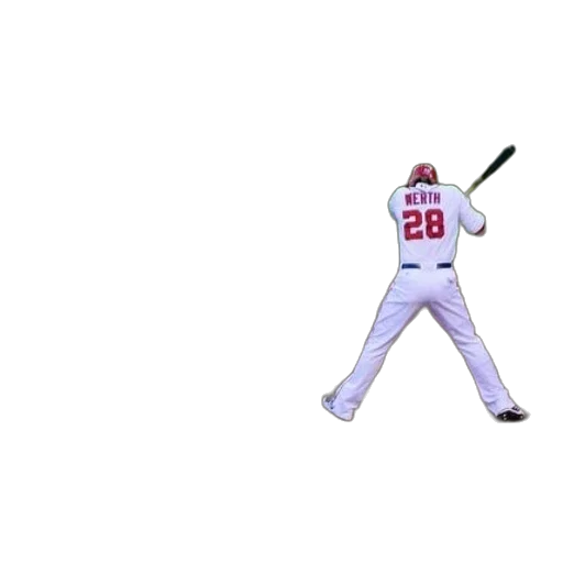 weapon, baseball, player, number, his, jersey, getting, ready transparent PNG cut-out