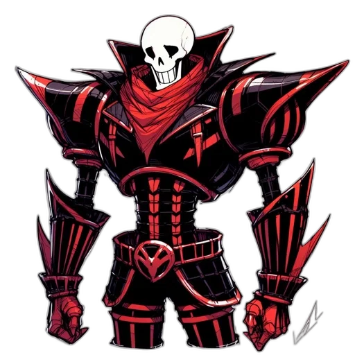 robot, weapon, mask, concept art, comic book art, pixel art, fantasy art, red transparent PNG cut-out