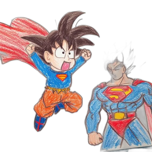 comic book art, concept art, cartoon, anime, two, animated, characters, young transparent PNG cut-out
