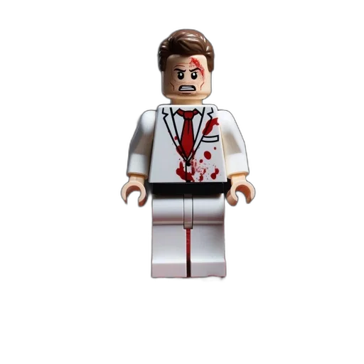 staff, 3d render, pixel art, concept art, cartoon, lego, figure, white transparent PNG cut-out