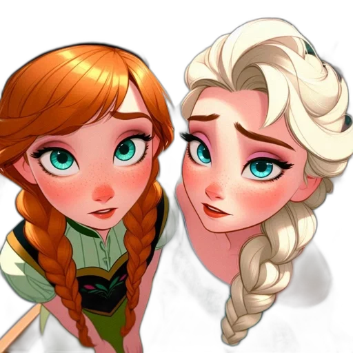 face, staff, jewelry, fantasy art, concept art, cartoon, 3d render, snow transparent PNG cut-out