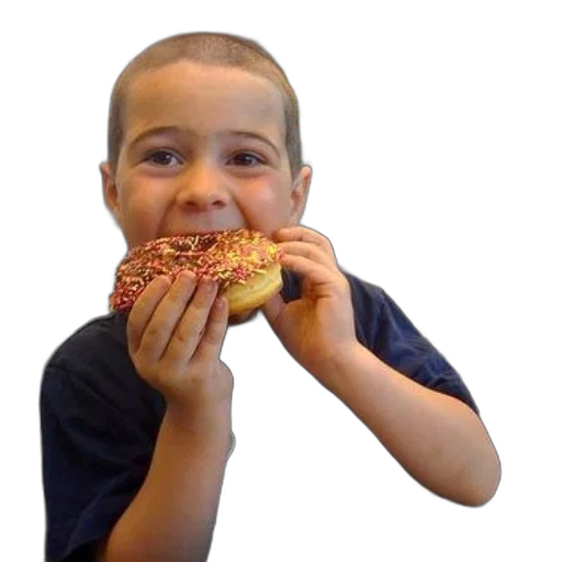 food, creature, animal, weapon, photorealistic, young, boy, eating transparent PNG cut-out