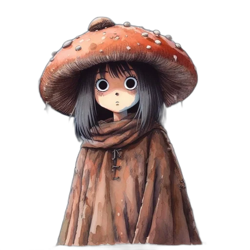 hat, dress, mask, creature, concept art, 3d render, fantasy art, photorealistic transparent PNG cut-out
