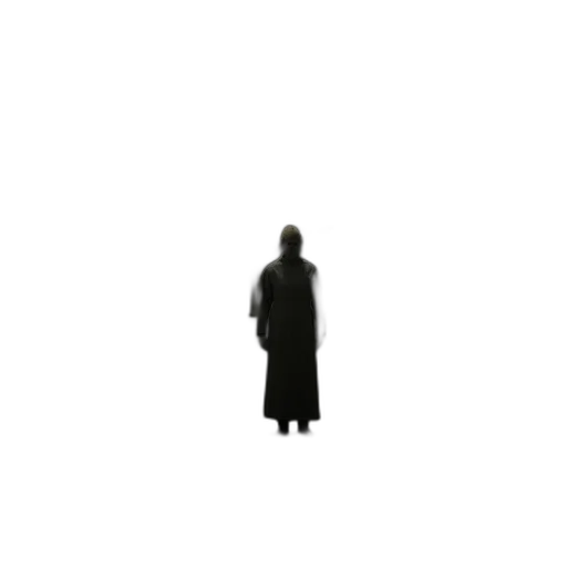 jacket, staff, robot, dress, concept art, pixel art, 3d render, fog transparent PNG cut-out