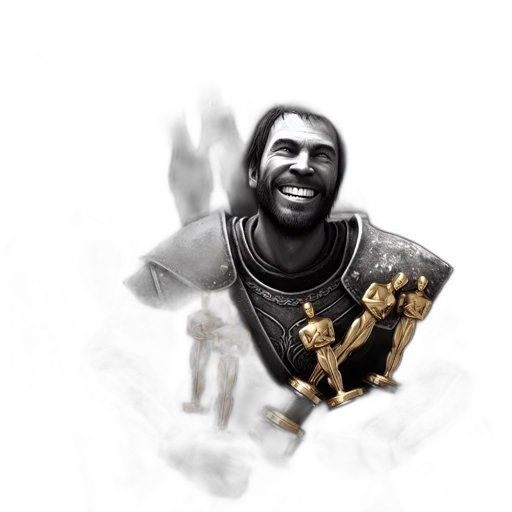 concept art, fantasy art, pixel art, comic book art, man, medieval, armor, holds transparent PNG cut-out