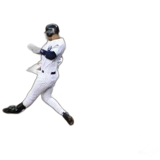 robot, animal, baseball, player, white, uniform, swings, ball transparent PNG cut-out