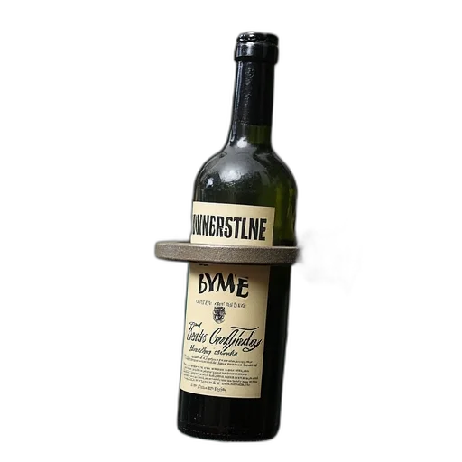 bottle, 3d render, label, labeling, machine transparent PNG cut-out