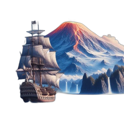 furniture, jacket, bottle, concept art, fantasy art, 3d render, watercolor, snow transparent PNG cut-out