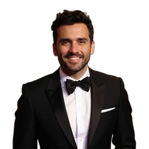jacket, staff, face, photorealistic, cartoon, actor, jeremy, west transparent PNG cut-out
