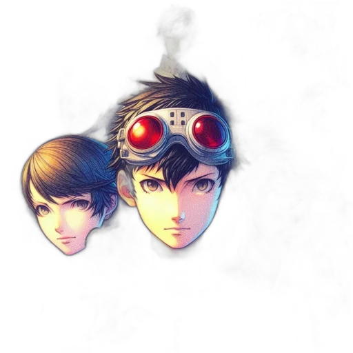mask, face, crown, concept art, anime, pixel art, fantasy art, outer space transparent PNG cut-out