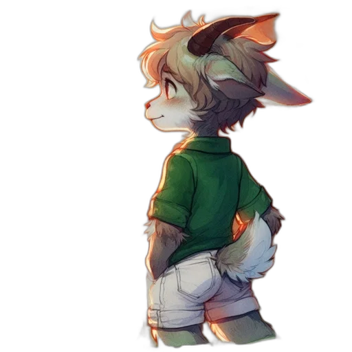 staff, jacket, creature, animal, watercolor, pixel art, concept art, fantasy art transparent PNG cut-out