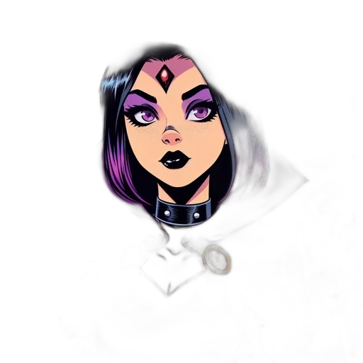 jewelry, fantasy art, concept art, comic book art, cartoon, enchanting, female, character transparent PNG cut-out