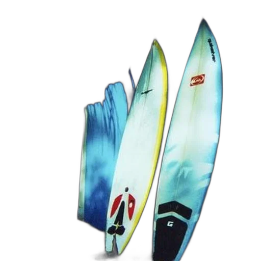 weapon, sword, 3d render, photorealistic, concept art, two, surfboards, lean transparent PNG cut-out