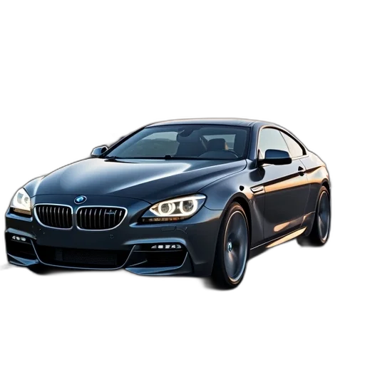 car, photorealistic, 3d render, 2014, bmw, 650i transparent PNG cut-out