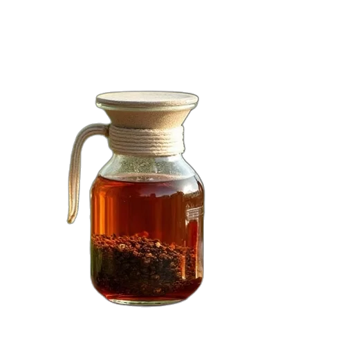 bottle, food, 3d render, set transparent PNG cut-out