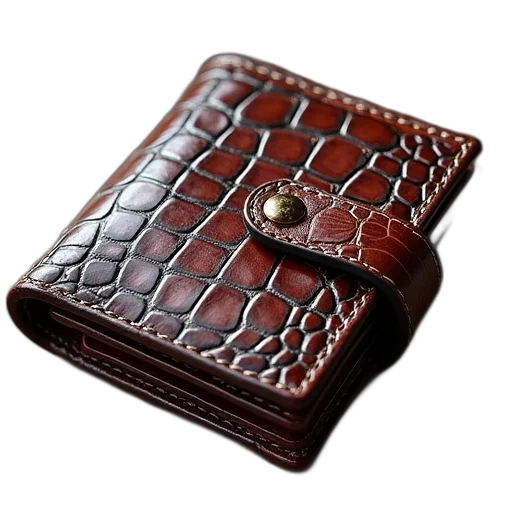 alligator, wallet, beautiful, crocodile, printed, interchange, pockets, small transparent PNG cut-out
