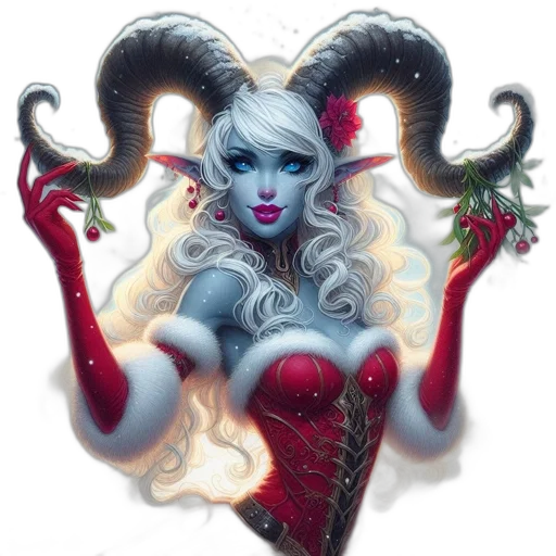 fantasy art, concept art, comic book art, pixel art, red, fantasy, figure, resembling transparent PNG cut-out