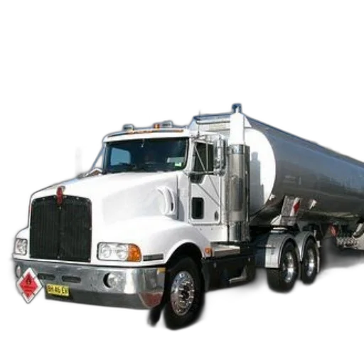 weapon, animal, photorealistic, white, tanker, truck, shiny, silver transparent PNG cut-out