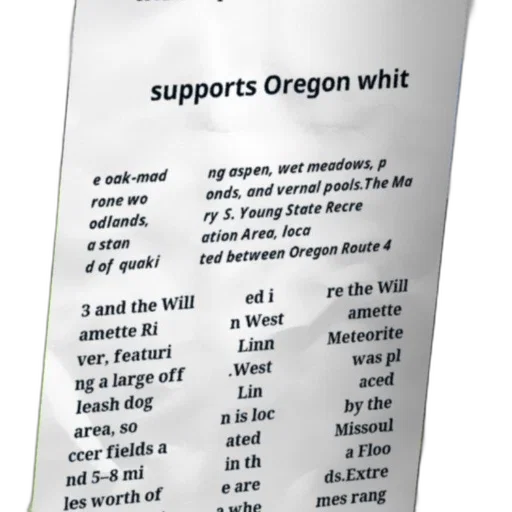 brochure, mary, young, state, recreation, area, oregon, featuring transparent PNG cut-out