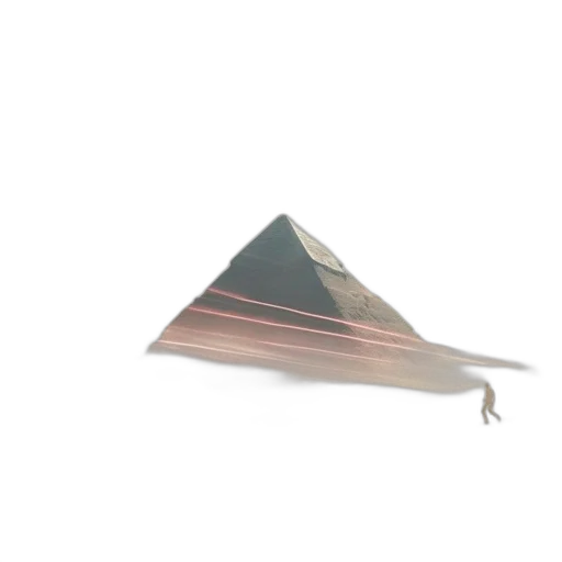 umbrella, hat, sword, creature, 3d render, vaporwave, concept art, pixel art transparent PNG cut-out