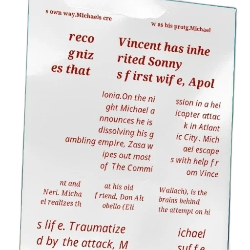 poster, text, about, character, named, michael, recognizing, vincent transparent PNG cut-out