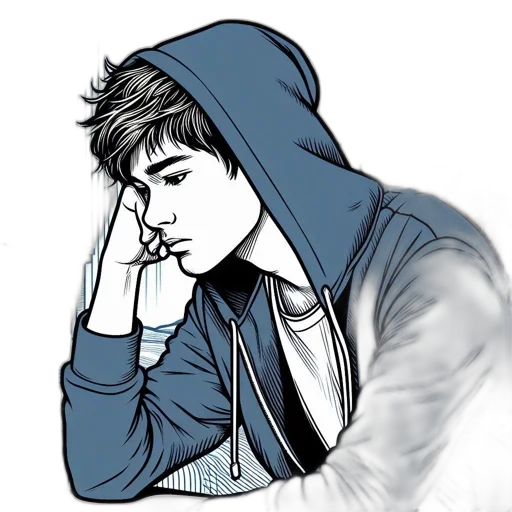 jacket, cartoon, photorealistic, concept art, comic book art, neon lights, monochrome, dark transparent PNG cut-out