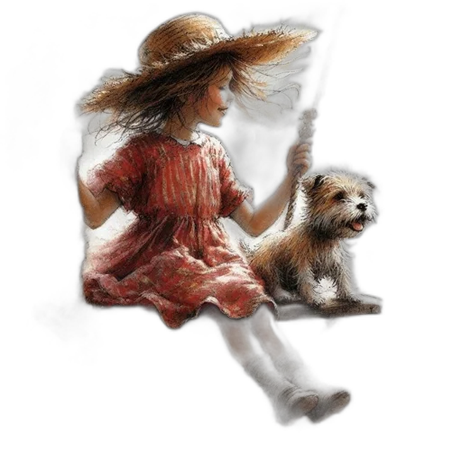 hat, staff, animal, creature, oil painting, concept art, photorealistic, watercolor transparent PNG cut-out