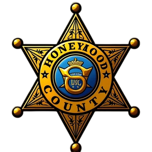 new, logo, honeywood, county, sheriff transparent PNG cut-out