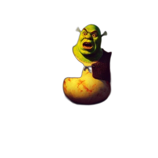 creature, food, animal, face, 3d render, concept art, photorealistic, pixel art transparent PNG cut-out