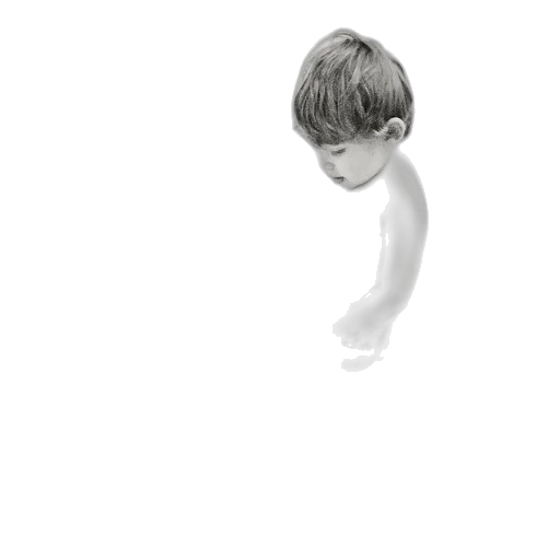 mask, face, hair, creature, 3d render, photorealistic, concept art, pencil sketch transparent PNG cut-out