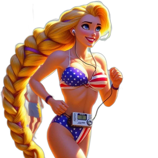comic book art, cartoon, concept art, fantasy art, cartoonish, female, character, blonde transparent PNG cut-out