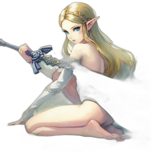 weapon, sword, staff, dress transparent PNG cut-out