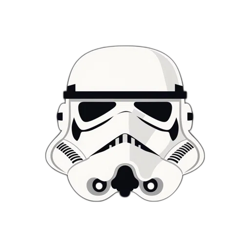 mask, face, pixel art, comic book art, concept art, cartoon, monochrome, stylized transparent PNG cut-out