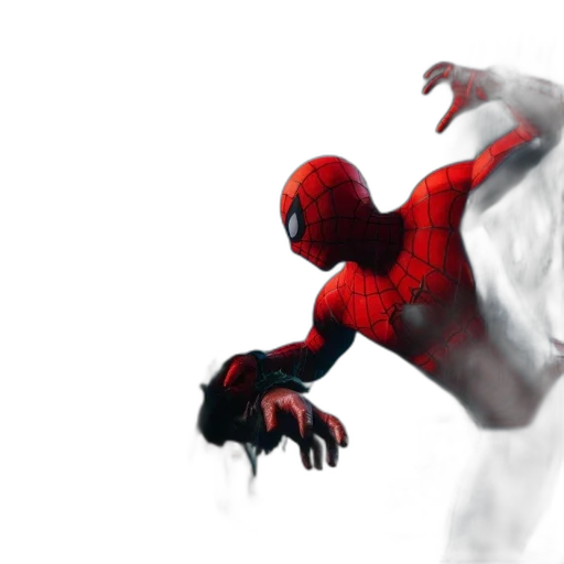 creature, mask, animal, concept art, 3d render, comic book art, photorealistic, spider-man transparent PNG cut-out